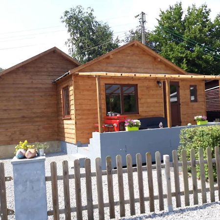 Le Chalet Castor - Camping International - Bomal - Durbuy Eksteriør bilde