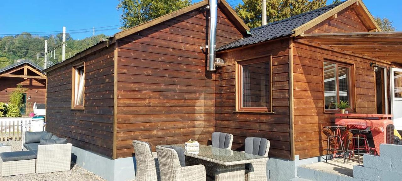 Le Chalet Castor - Camping International - Bomal - Durbuy Eksteriør bilde