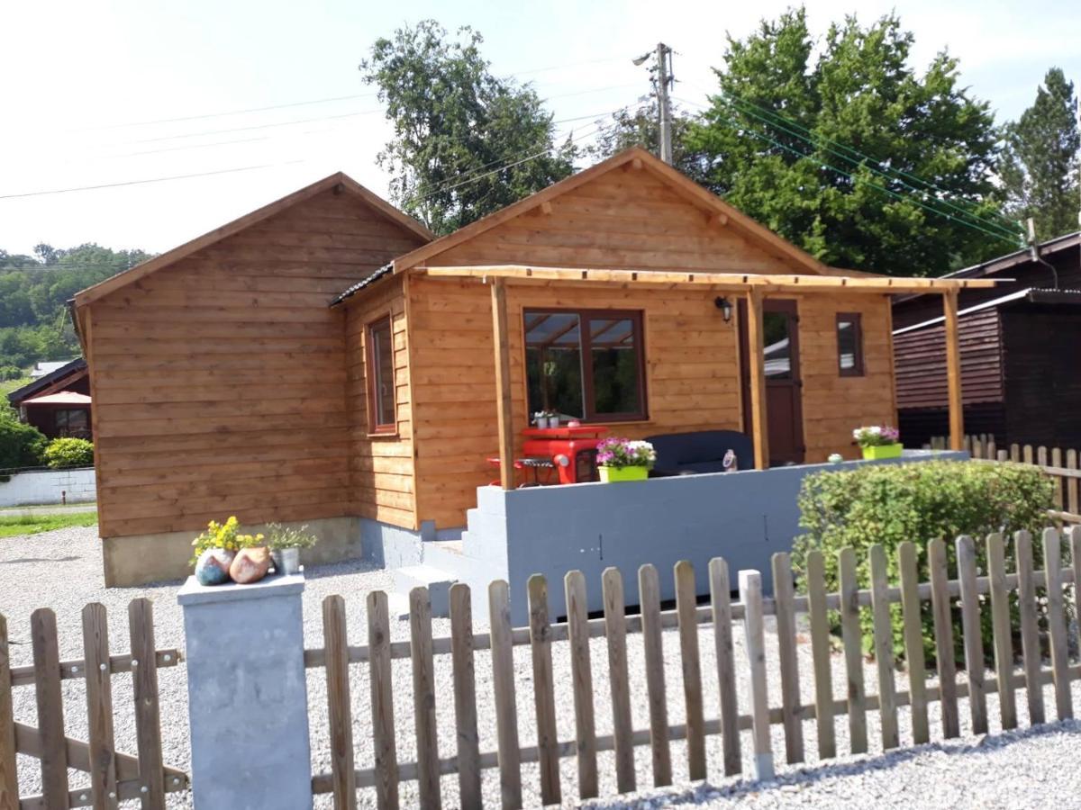 Le Chalet Castor - Camping International - Bomal - Durbuy Eksteriør bilde